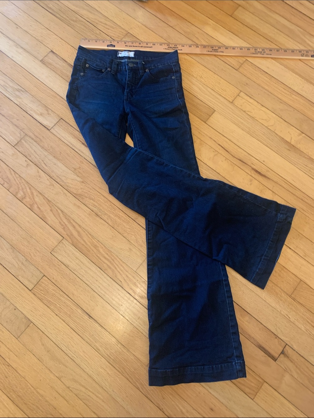 Free People Dark Blue flare jeans 25